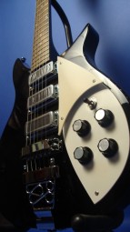 Dillion Rick Style Guitar - Black